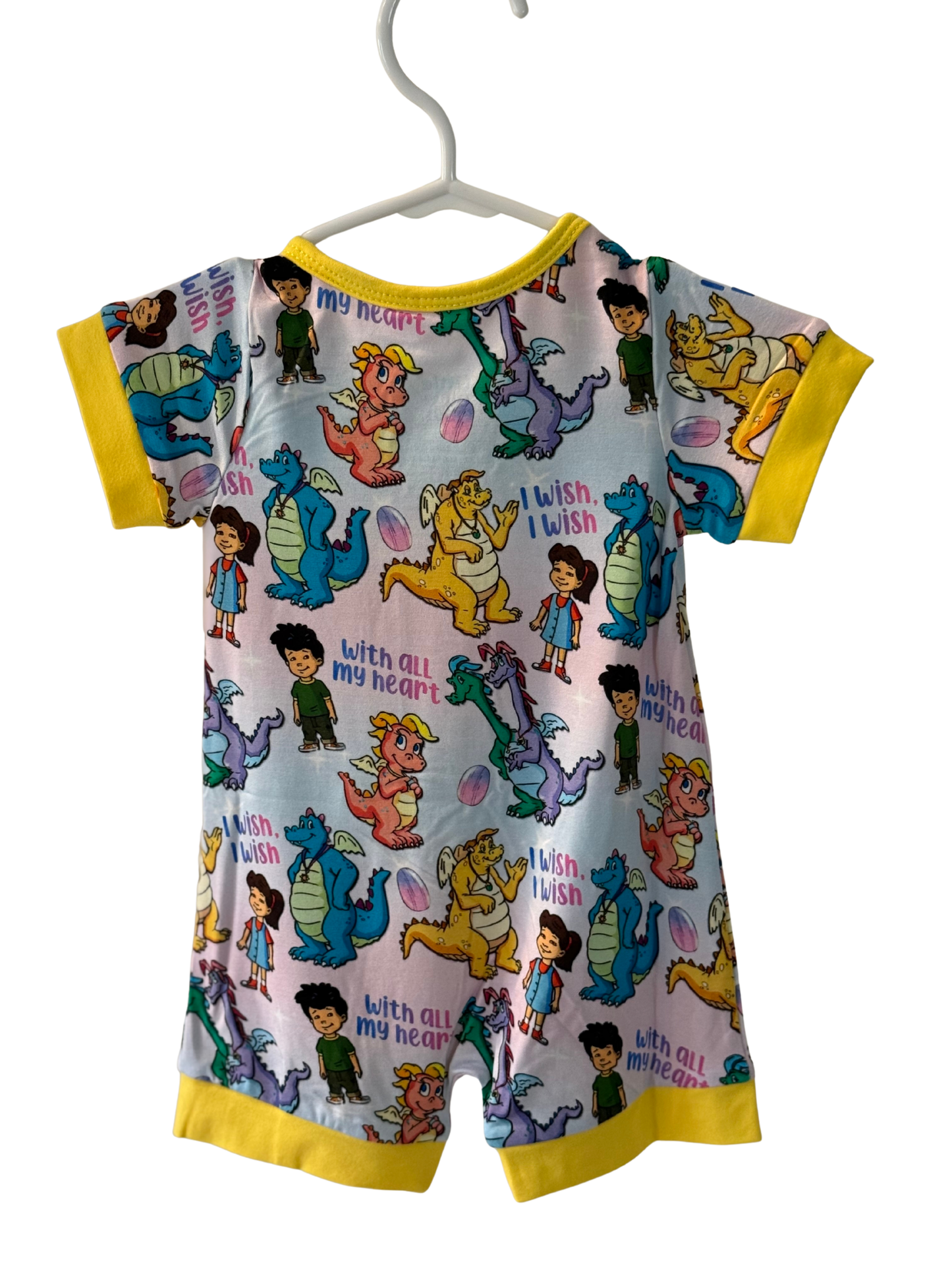 Dragon Tales Short Sleeve Bamboo Shortie
