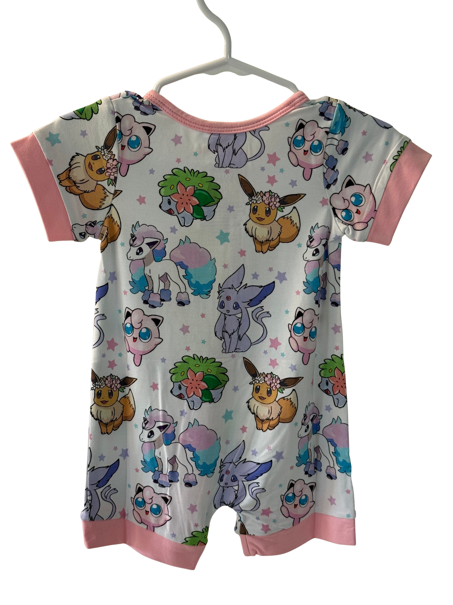 Pastel Pokémon Short Sleeve Bamboo Shortie