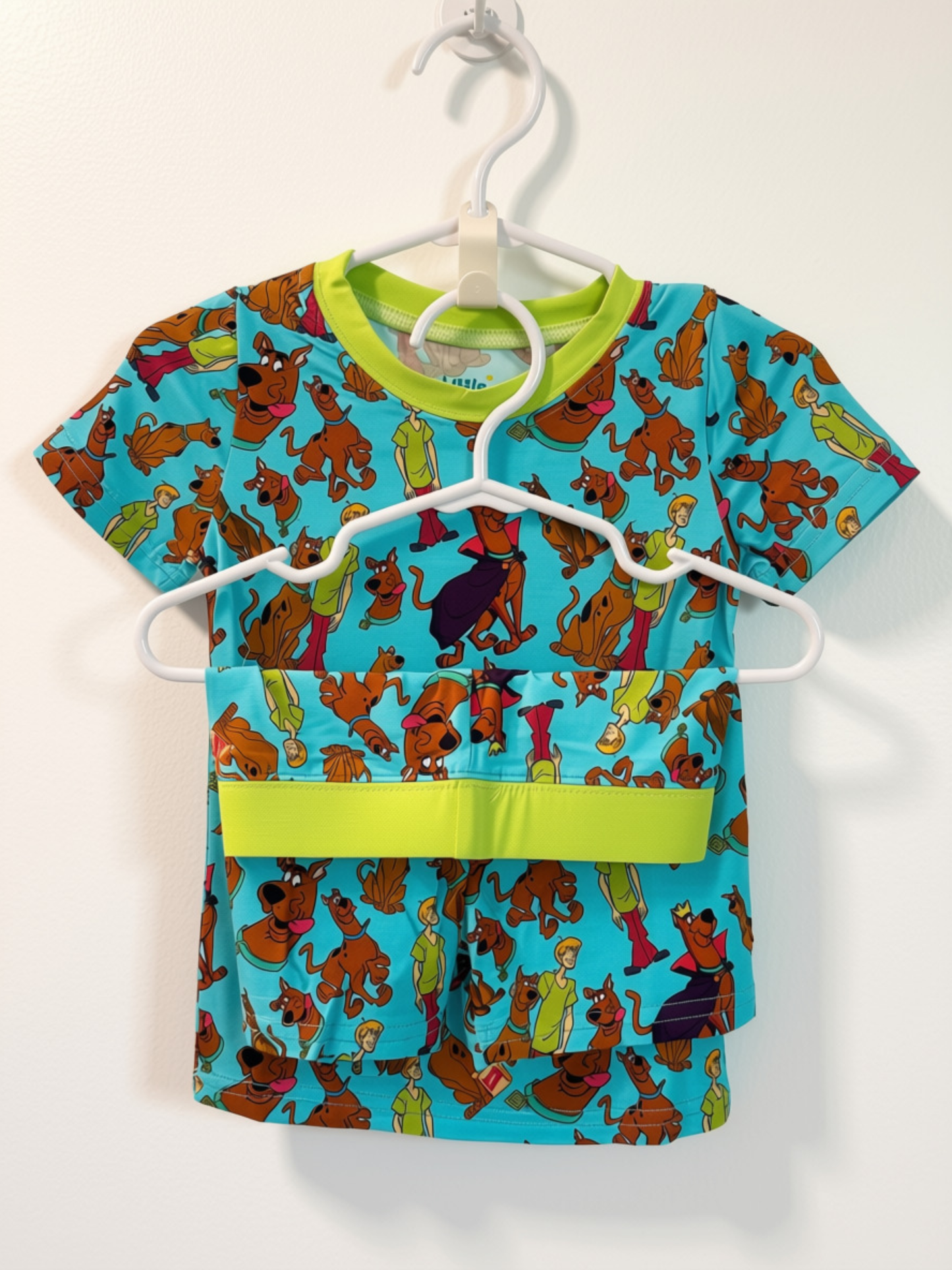 Scooby-Doo Short Sleeve Shirt & Shorts Bamboo Set - 2T