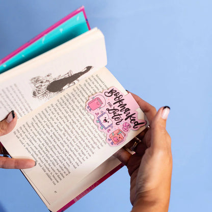 Bookmarked For Later Magnetic Bookmark – Funny Reader Gift