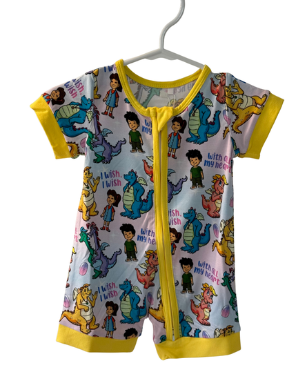 Dragon Tales Short Sleeve Bamboo Shortie
