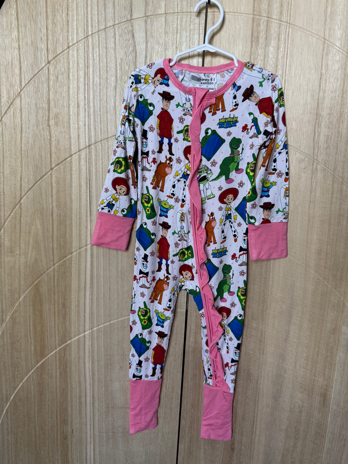 To Infinity & Beyond Long Sleeve Bamboo Zippie