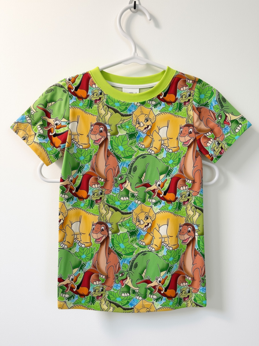 Land Before Time Short Sleeve Shirt & Shorts Bamboo Set