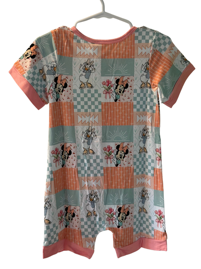 Minnie & Daisy Short Sleeve Bamboo Shortie