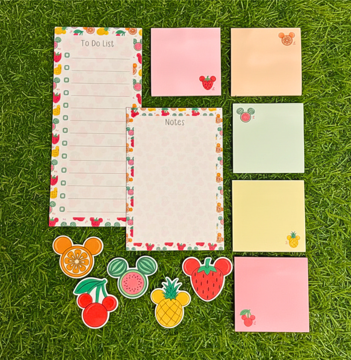 Mouse Head Jot It Down Stationery & Sticker Set – Babble & Co Exclusive