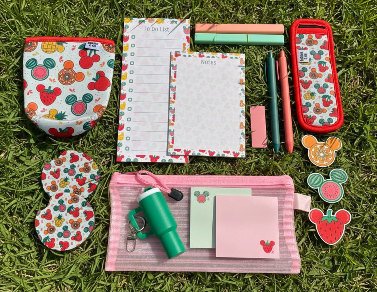Mouse Head Summer Stationery Bundle – Babble & Co Exclusive