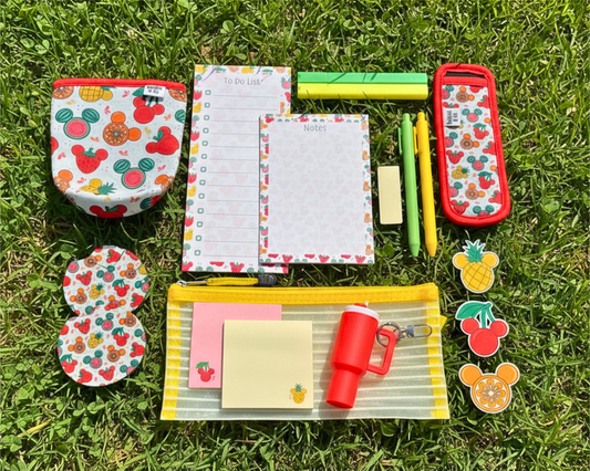 Mouse Head Summer Stationery Bundle – Babble & Co Exclusive