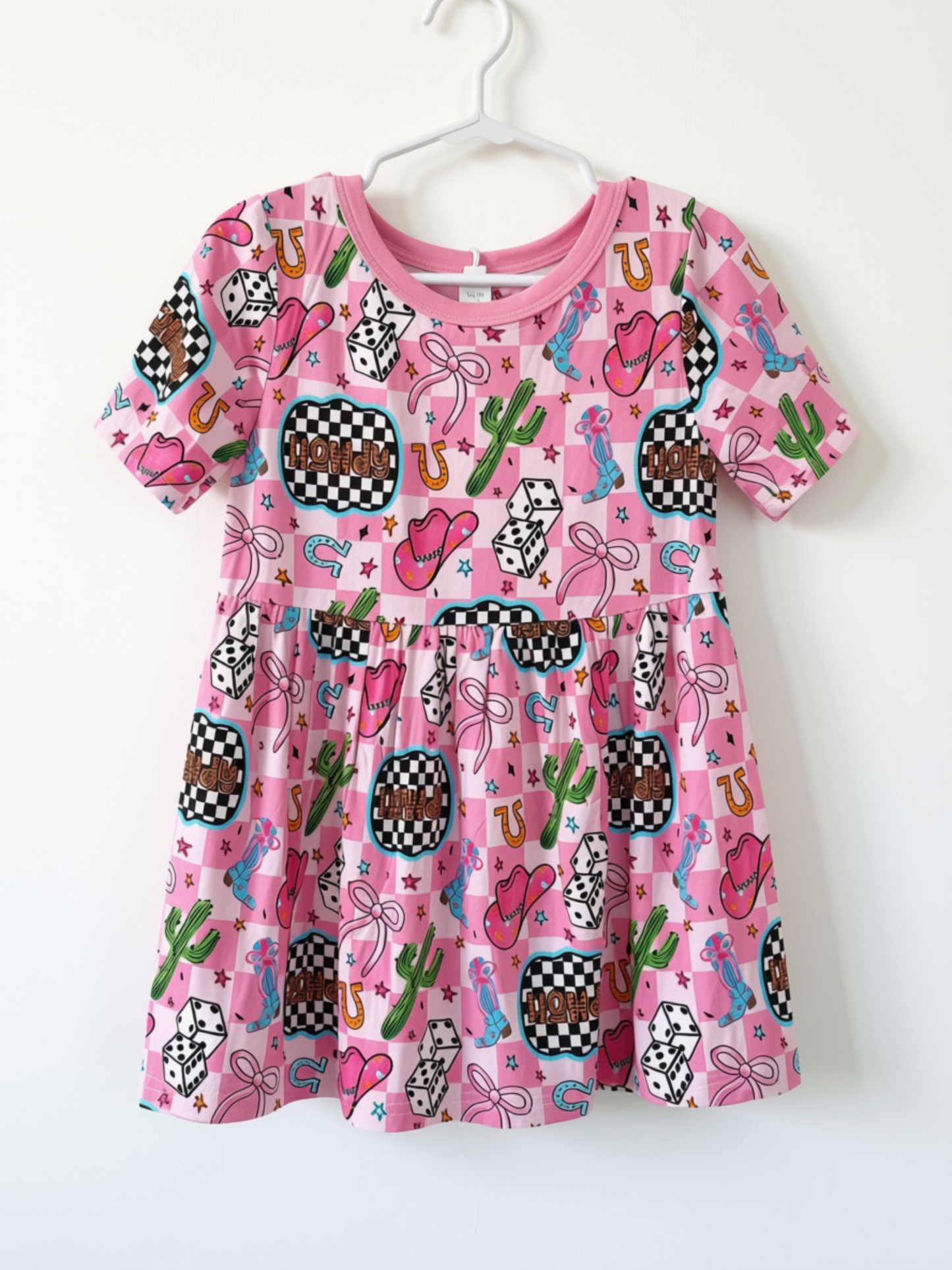 Howdy Cowgirl Bamboo Dress Top & Shorts Set