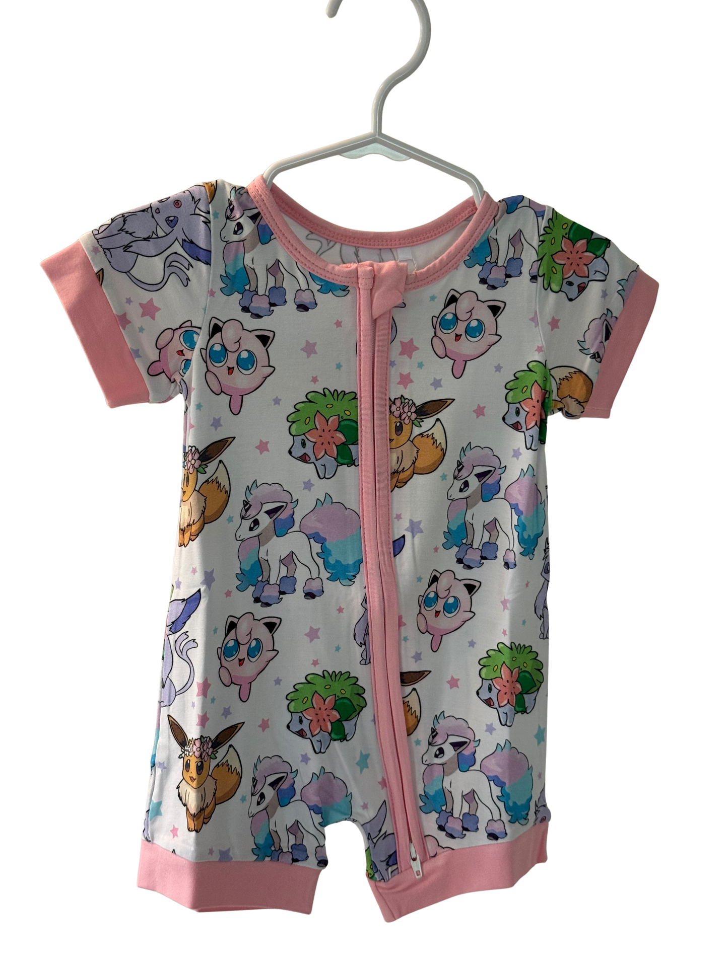 Pastel Pokémon Short Sleeve Bamboo Shortie