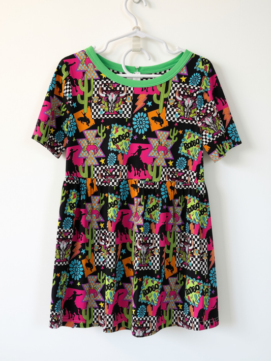Rodeo Bamboo Dress Top & Shorts Set - 7/8