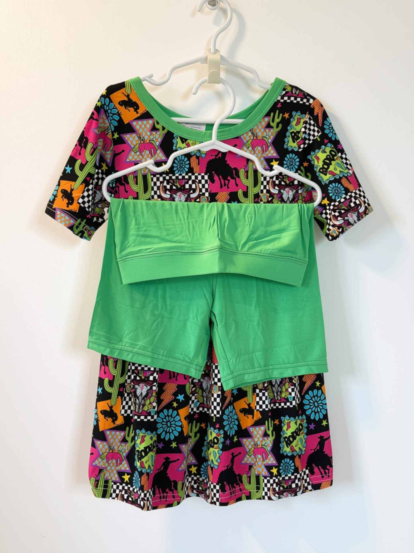 Rodeo Bamboo Dress Top & Shorts Set - 7/8
