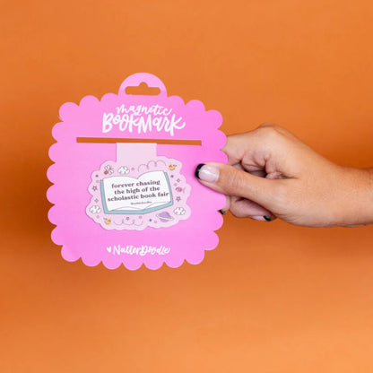 Scholastic Book Fair Magnetic Bookmark – 90s Kid Nostalgia