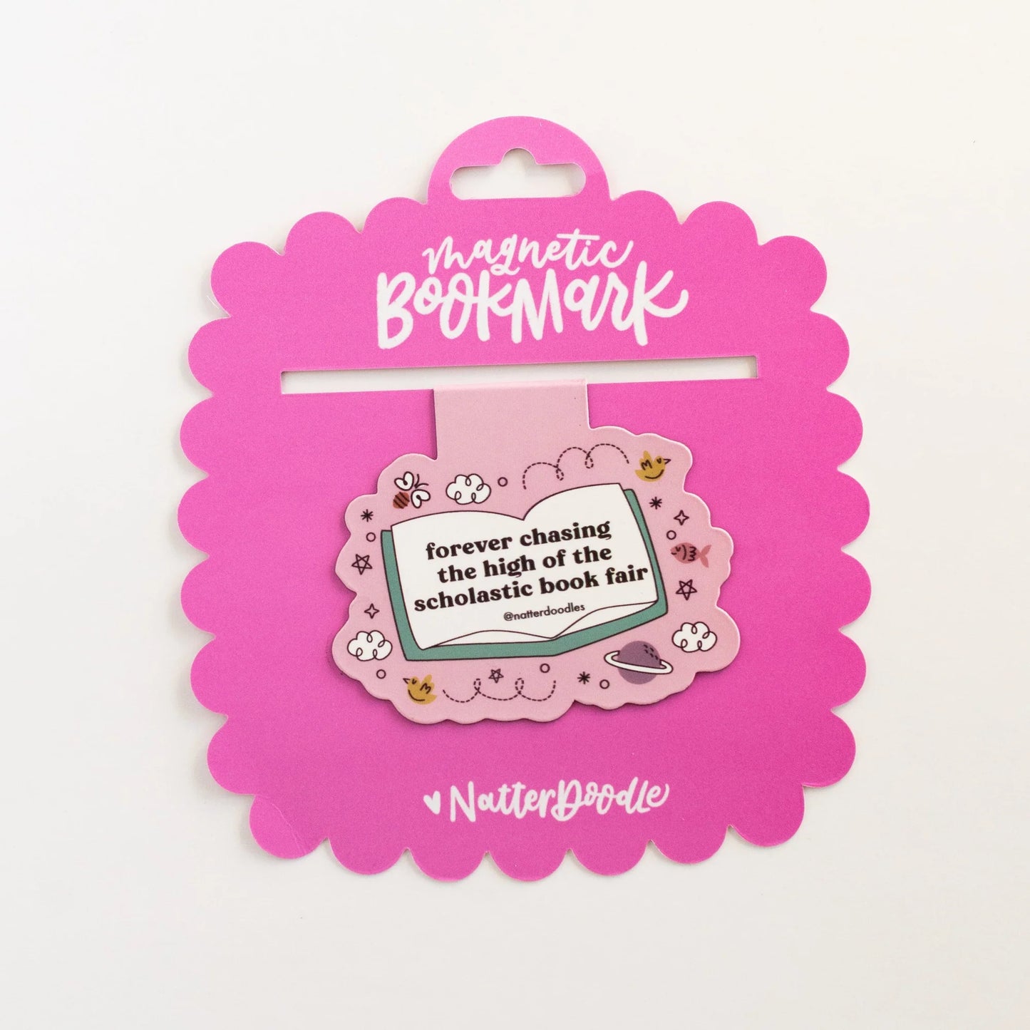 Scholastic Book Fair Magnetic Bookmark – 90s Kid Nostalgia
