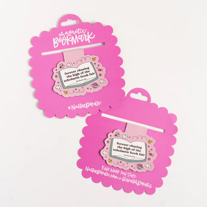 Scholastic Book Fair Magnetic Bookmark – 90s Kid Nostalgia