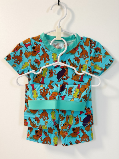 Scooby-Doo Short Sleeve Shirt & Shorts Bamboo Set
