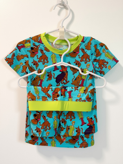 Scooby-Doo Short Sleeve Shirt & Shorts Bamboo Set - 2T