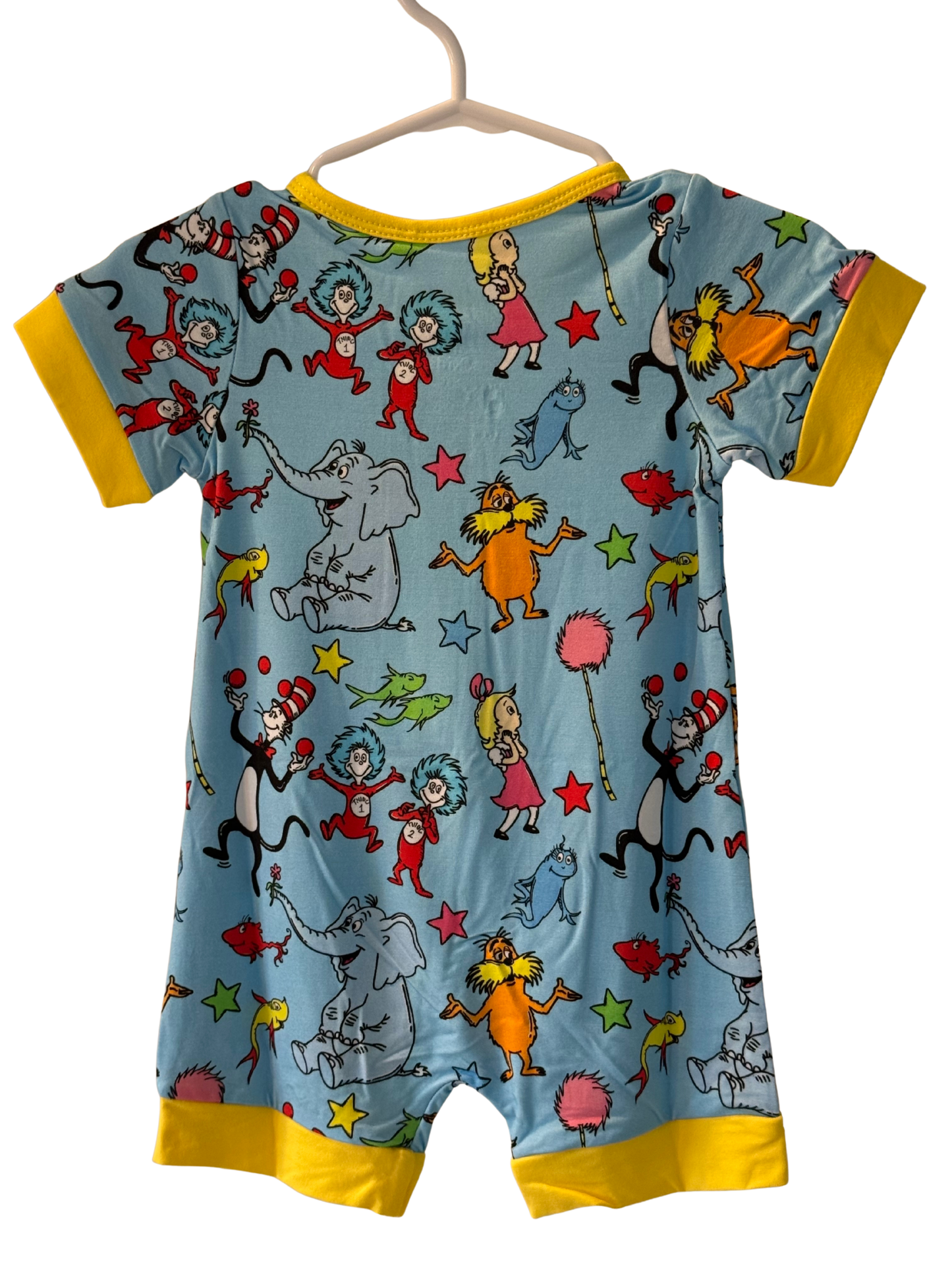 Dr. Seuss Short Sleeve Bamboo Shortie