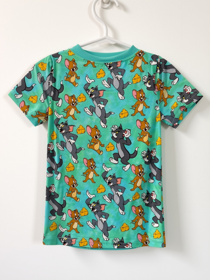 Tom & Jerry Short Sleeve Shirt & Shorts Bamboo Set