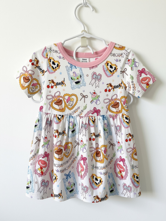 Toy Story Bamboo Dress Top & Shorts Set