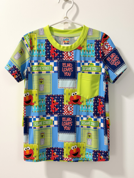 Elmo Loves You Bamboo Daywear Set - 4T