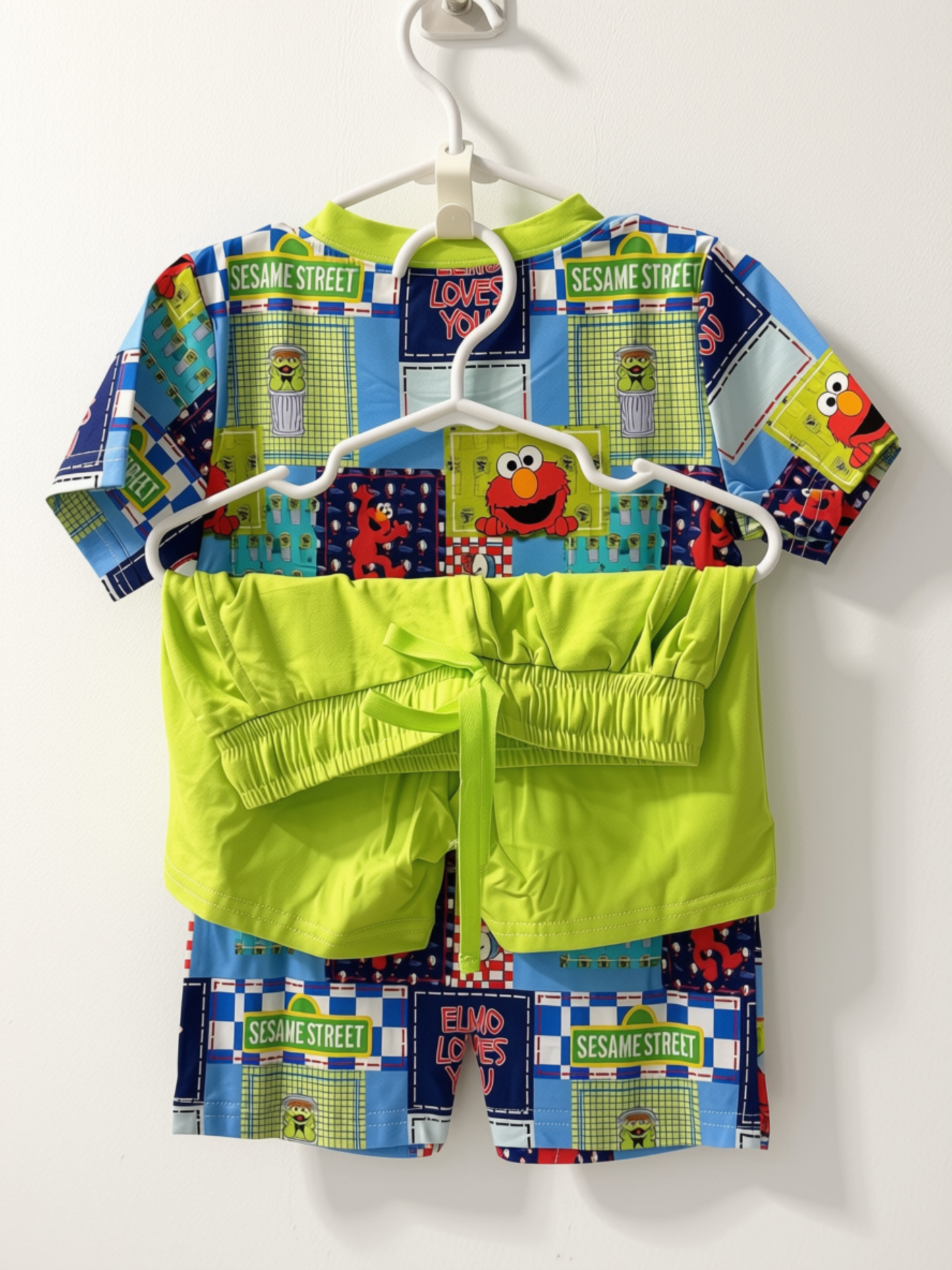 Elmo Loves You Bamboo Daywear Set - 4T